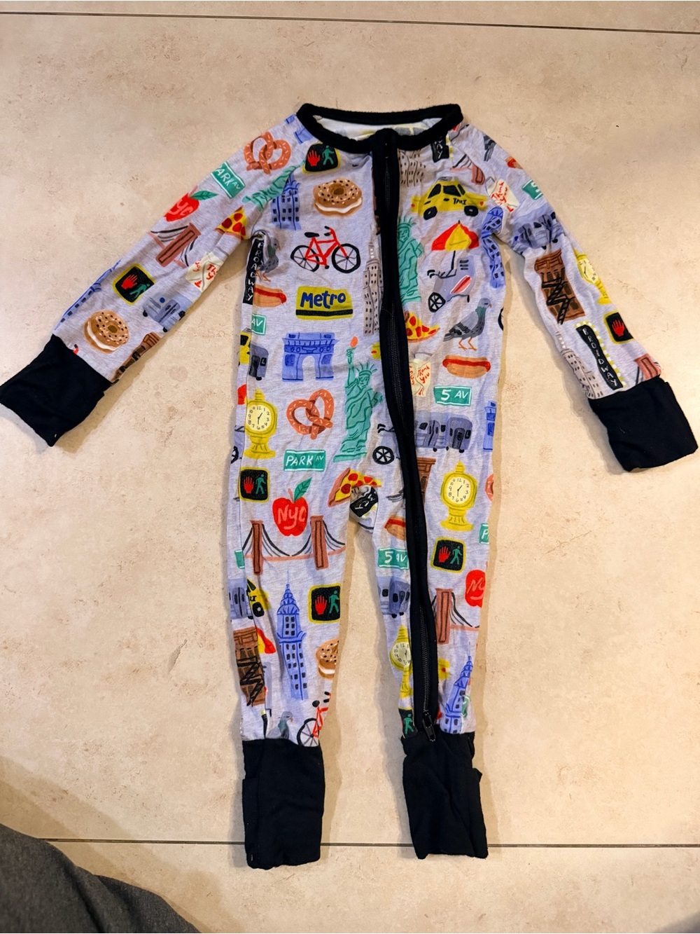 Little Sleepies NYC zippy